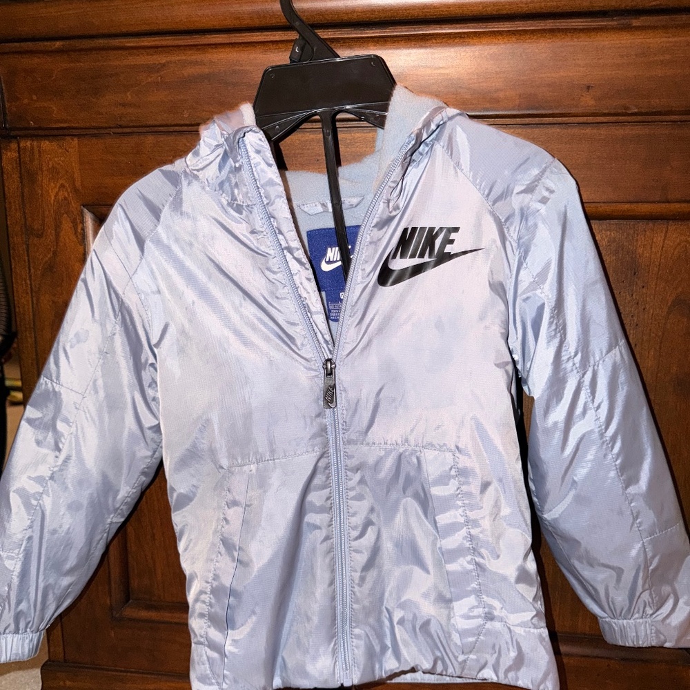 Nike Kids Glacier Frost insulated hooded jacket sz7